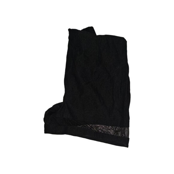 High-Waisted Body Central shorts with mesh trimming - Picture 2 of 3